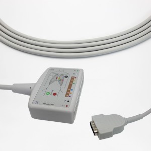 Free sample for Telemedicine – Electrocardiograph 12-Channel -
 GE-Marquette EKG Trunk Cable With 10 Or 12 Leads AHA – Medke