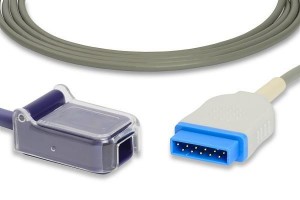 Wholesale Pulse Oximetro For Home Care -
 GE medical (Oximax) SpO2 Adapter Cable 2021406-001 – Medke