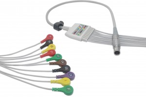 Low MOQ for Medical Equipment Spo2 Sensor -
 holter cable 10/IEC G1297S – Medke
