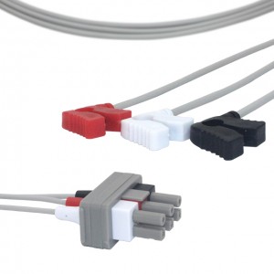 Philips Neonate ECG Leadwires ,3 Lead, Pinch, AHA G315AA