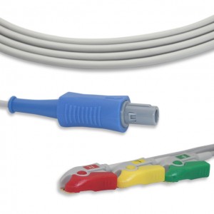 Huntleigh Healthcare ECG Cable With 3 Leadwires IEC G3242P