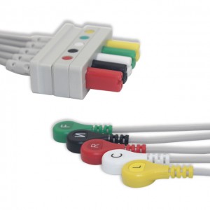 Mindray Leadwire Set ECG 5lead, IEC, Snap G522MD