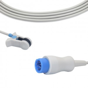 Mindray T5/T8 Ear clip SpO2 Sensor, P3318H-GE