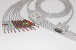 Free sample for Telemedicine – Electrocardiograph 12-Channel -
 Schiller 10Lead Shielded EKG Cable – Medke